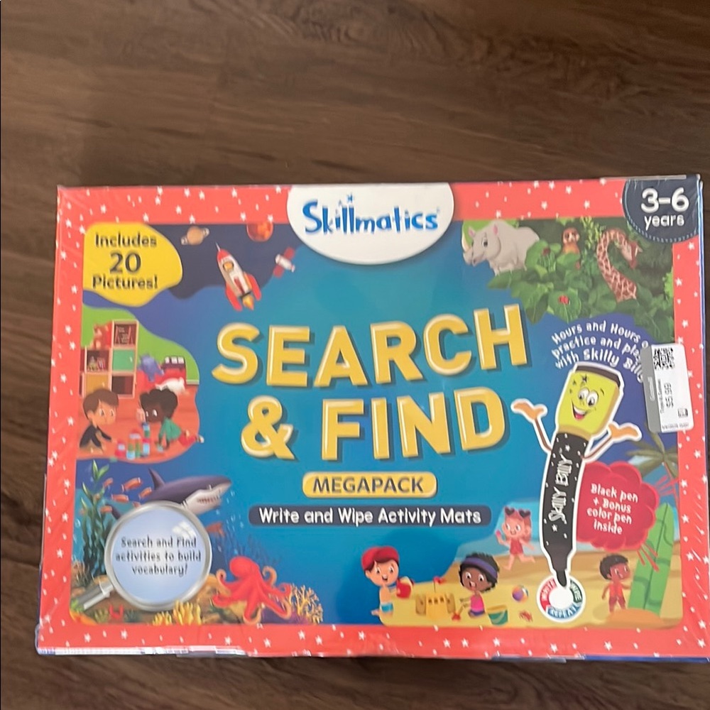 Skillmatics Search & Find MegaPack Children game Ages 3- 6 years NWT